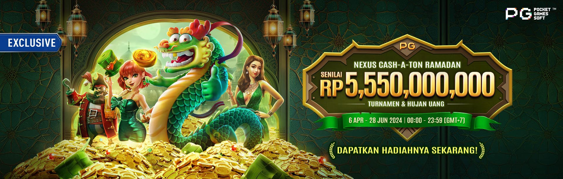 PGSOFT NEXUS CASH RAMADAN