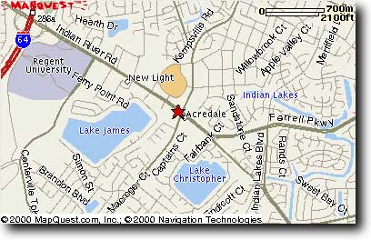 Map to The Armory