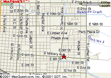 Map to Landry's Guns