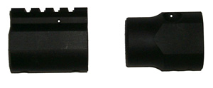 Picatinny and Round gas blocks