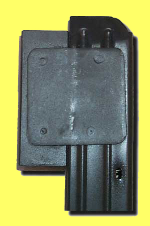 Close up of the Top of the Uzi Mag