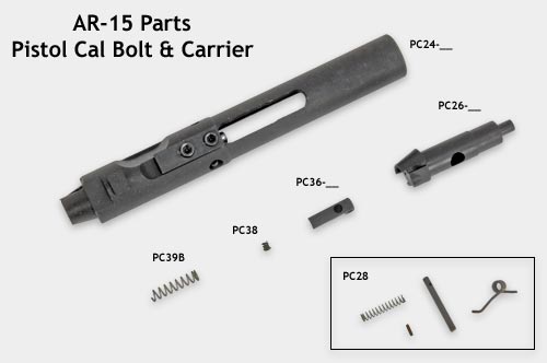 Pistol Caliber Parts