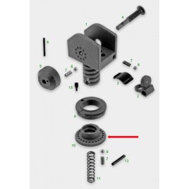T15-10; A2, elevation adjustment wheel