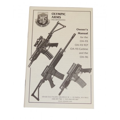 OA93/OA98 Owner's Manual