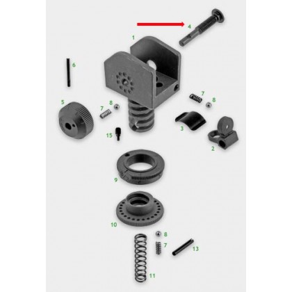 T15-4; A2, windage screw